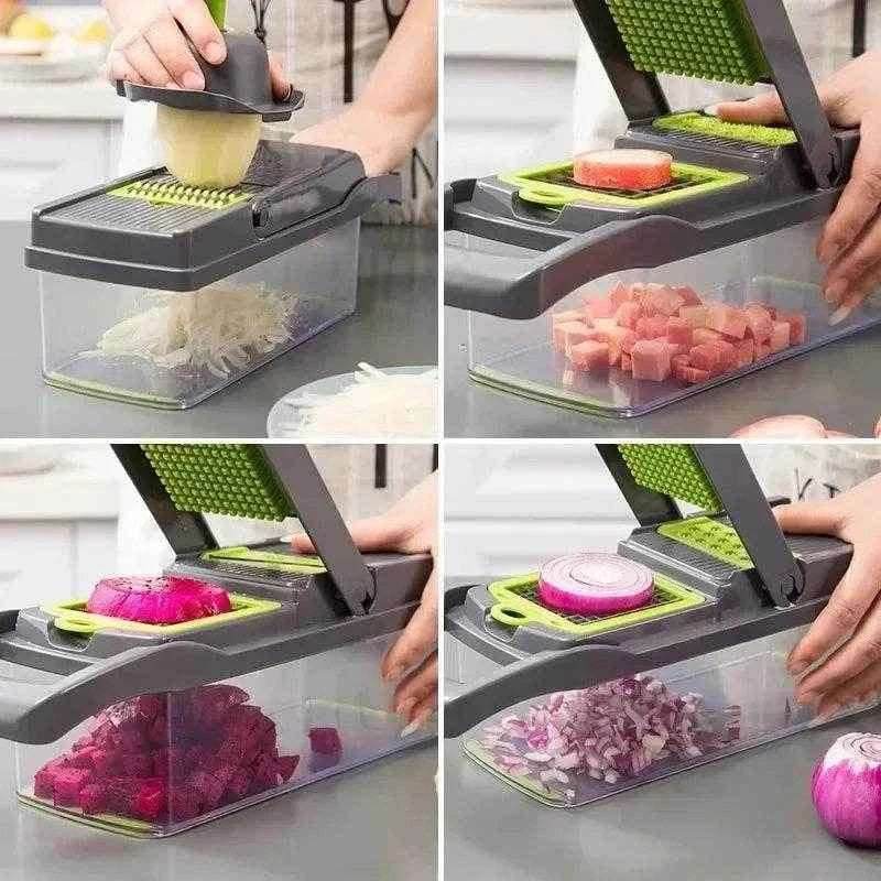 QuickChop Pro — 5x Faster Veggie Chopper - PRO COOK GEAR