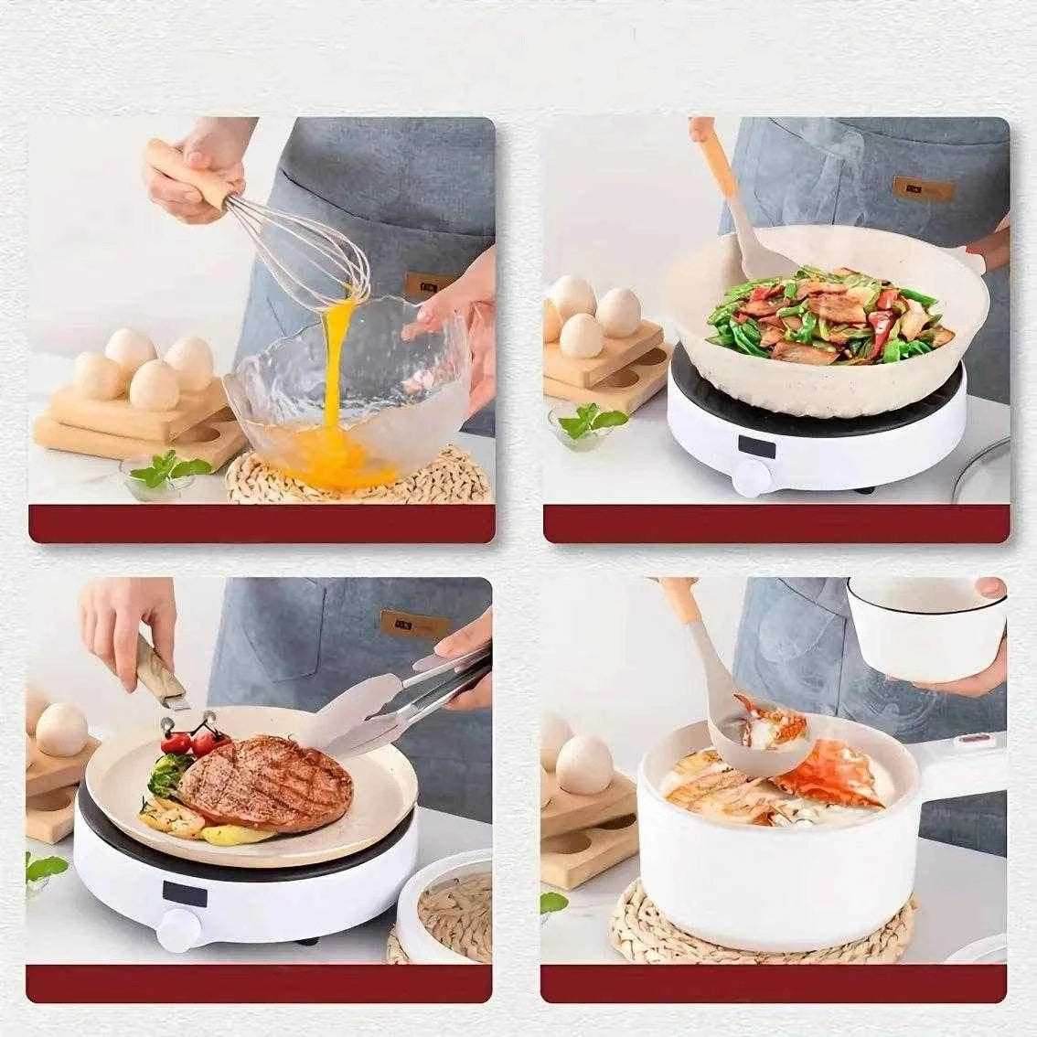 CookPro Essentials – 12-Piece Silicone Utensil Set - PRO COOK GEAR