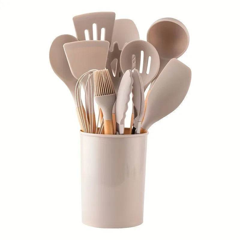 CookPro Essentials – 12-Piece Silicone Utensil Set - PRO COOK GEAR