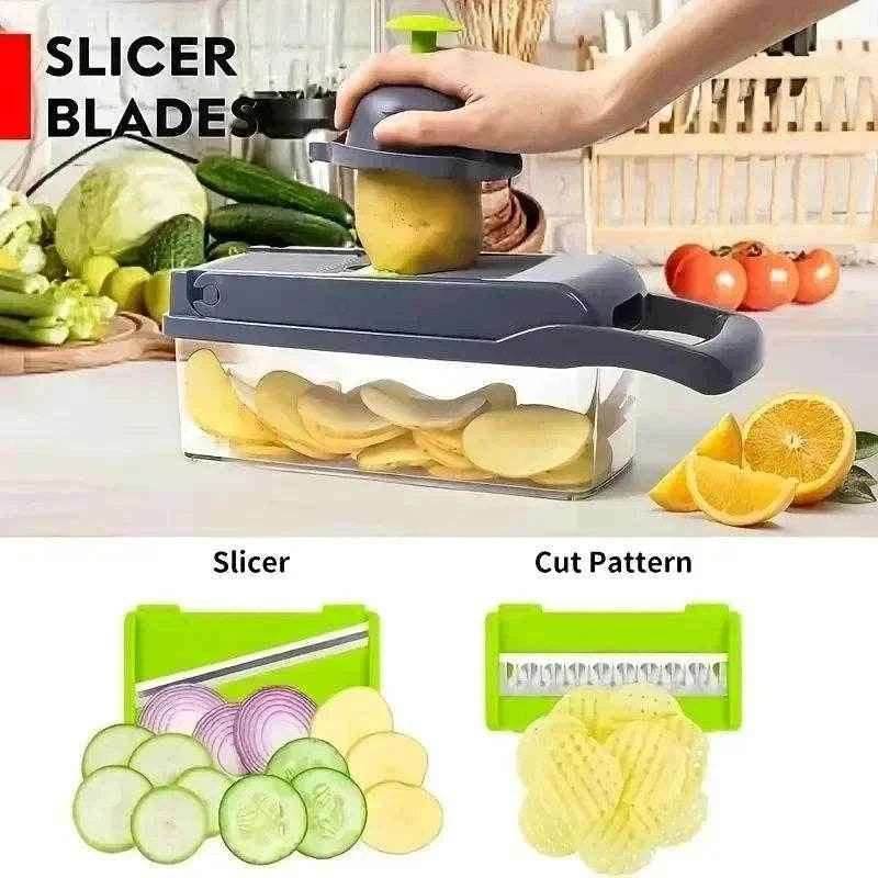 QuickChop Pro — 5x Faster Veggie Chopper - PRO COOK GEAR