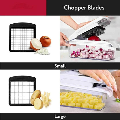 9-in-1 Professional Vegetable Chopper & Spiralizer - PRO COOK GEAR