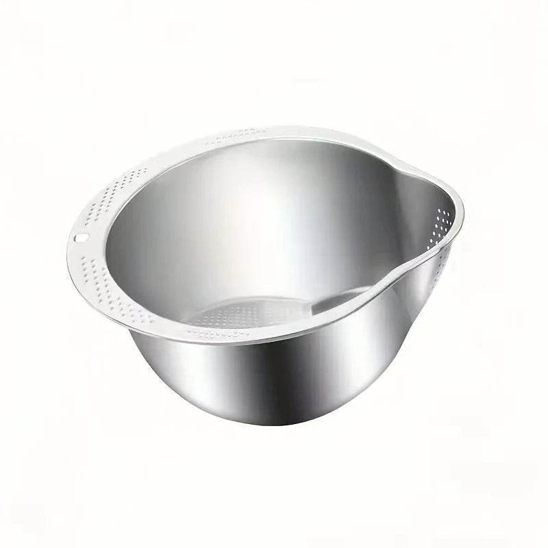 RiceRinsePro™ – Pro Stainless Steel Rice Washer Bowl - PRO COOK GEAR