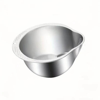 RiceRinsePro™ – Pro Stainless Steel Rice Washer Bowl - PRO COOK GEAR