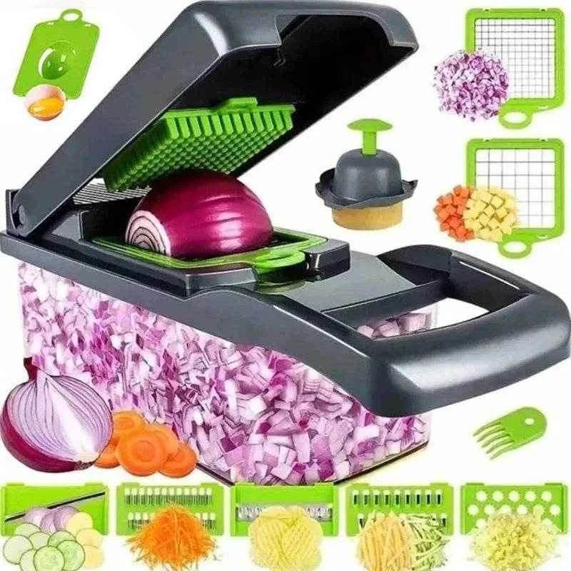 QuickChop Pro — 5x Faster Veggie Chopper - PRO COOK GEAR