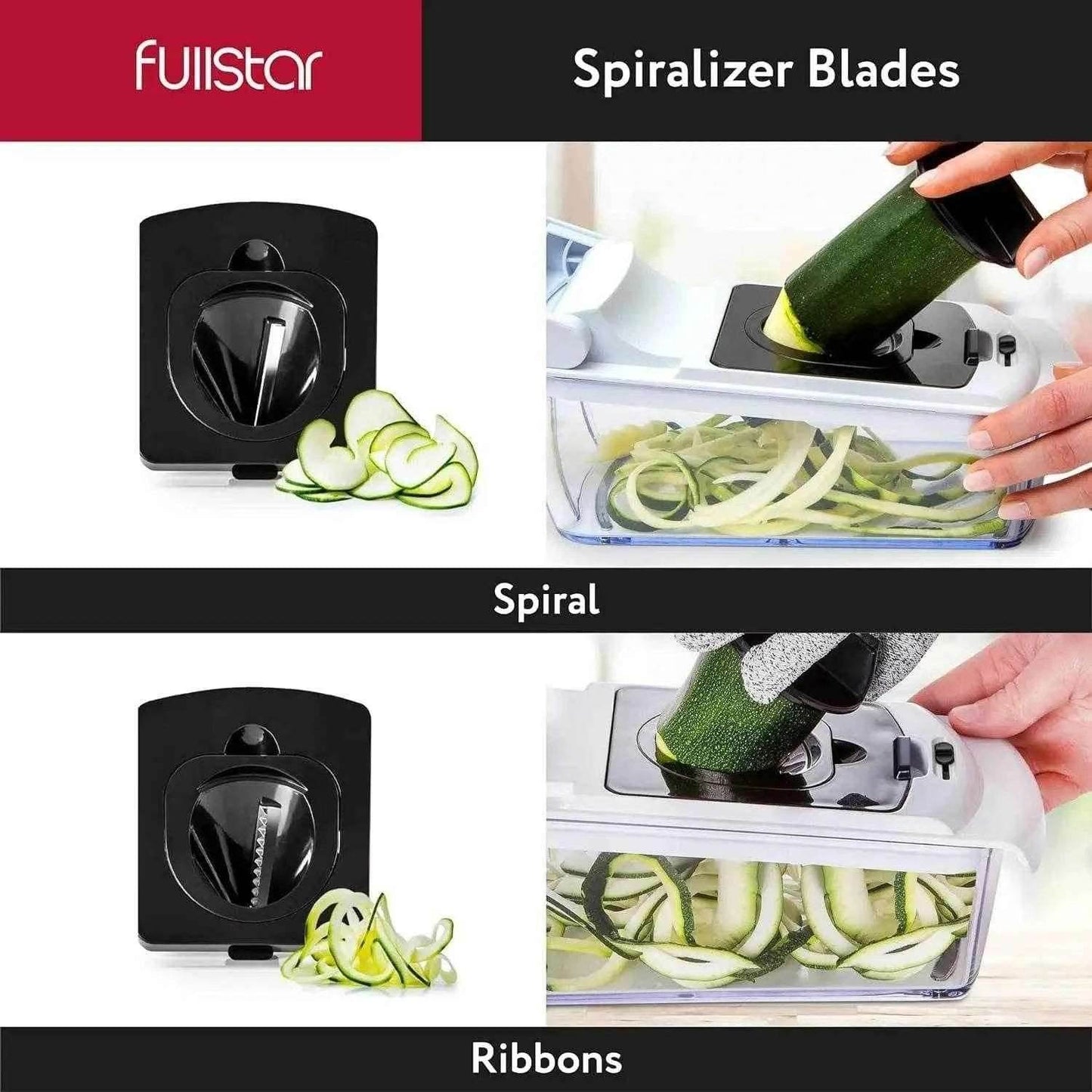 9-in-1 Professional Vegetable Chopper & Spiralizer - PRO COOK GEAR